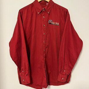 Vintage 1990 San Francisco 49ers Button Down Shirt